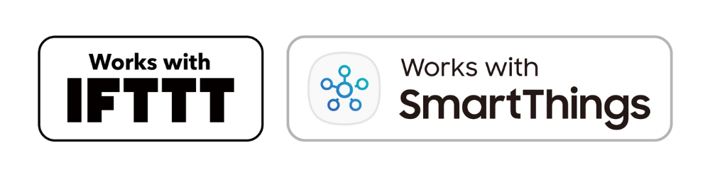 Works with IFTTT & SmartThings