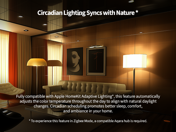 Aqara S1E Circadian Lighting Feature